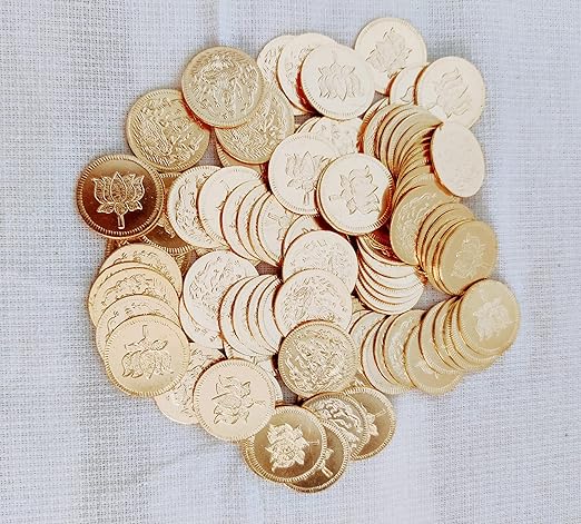 Divine Bija Lakshmi / Lotus Copper Pooja Coins Divine Bija (Vedic Way) | A story of motivation, passion and unconditional commitment