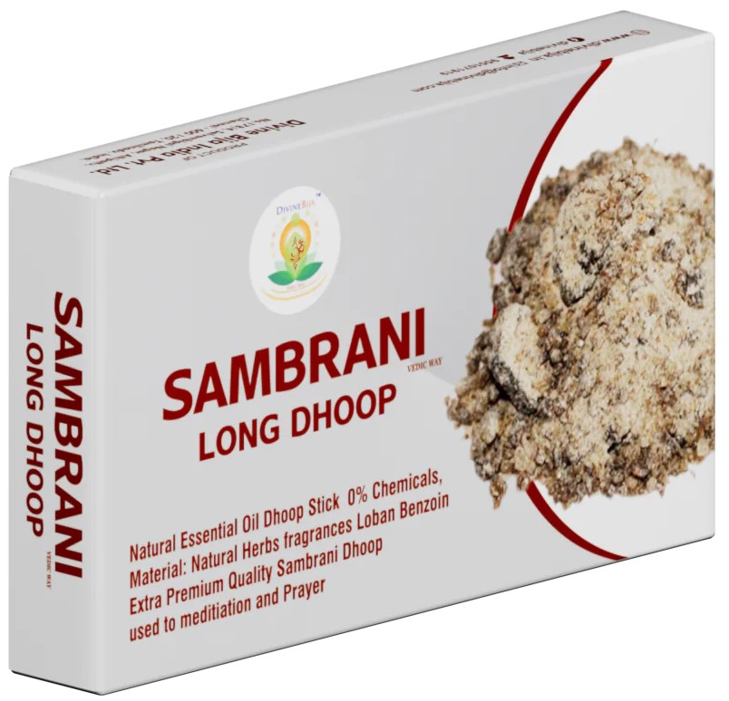 Divine Bija Long Dhoop Incense Sticks | Loban | Id124 #124/254