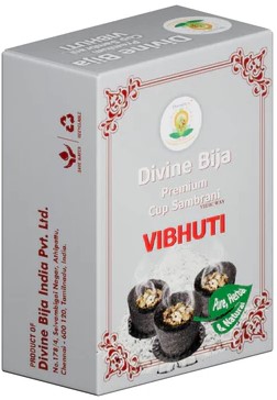 Divine Bija Premium Cup Sambrani Vibhuti Id170 #170/254