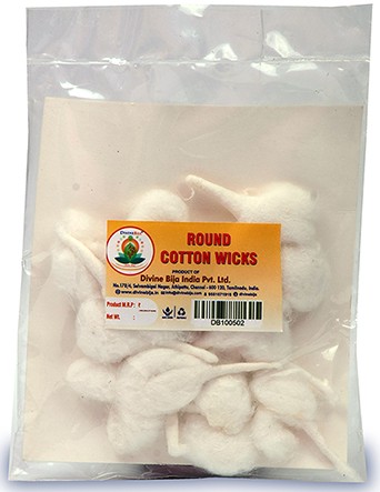 Divine Bija Round Cotton Wicks Divine Bija (Vedic Way) | A story of motivation, passion and unconditional commitment