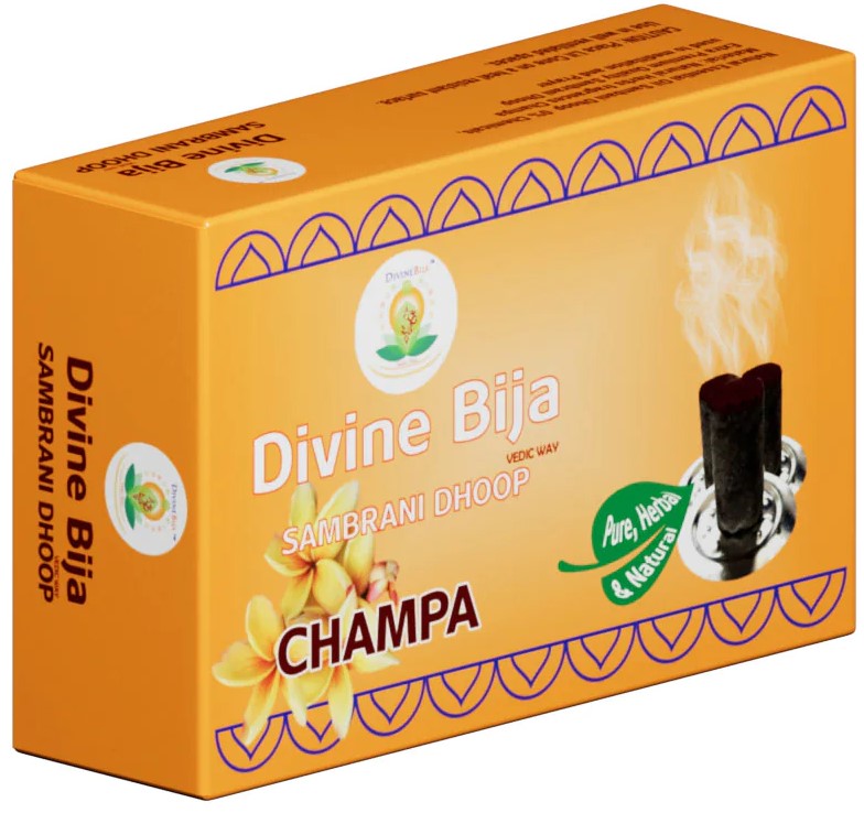 Divine Bija Sambrani Dhoop Stems | Champa Id187 #187/254