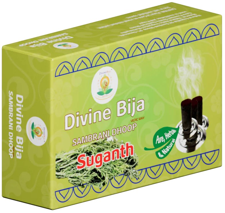 Divine Bija Sambrani Dhoop Stems | Sugandh Id194 #194/254