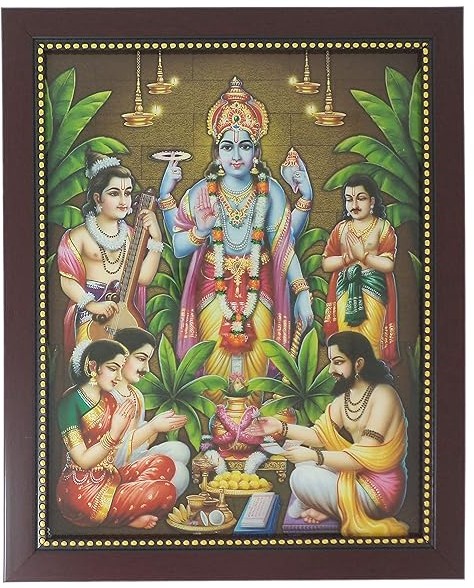 Divine Bija Satyanaraya Frame Photo Divine Bija (Vedic Way) | A story of motivation, passion and unconditional commitment