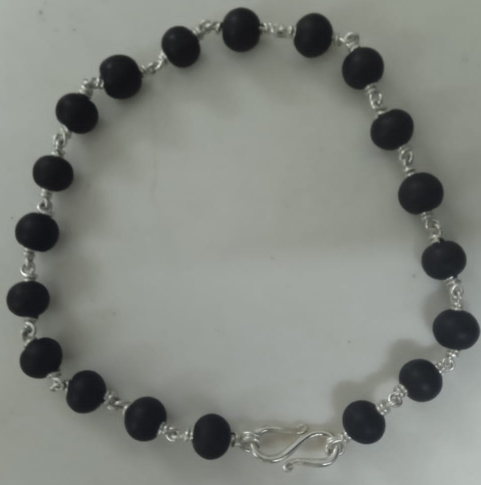 Divine Bija Silver Tied Karungali Mala Bracelet Divine Bija (Vedic Way) | A story of motivation, passion and unconditional commitment