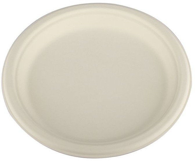 Divine Bija Sugarcane Plate Round |10 Inches Divine Bija (Vedic Way) | A story of motivation, passion and unconditional commitment