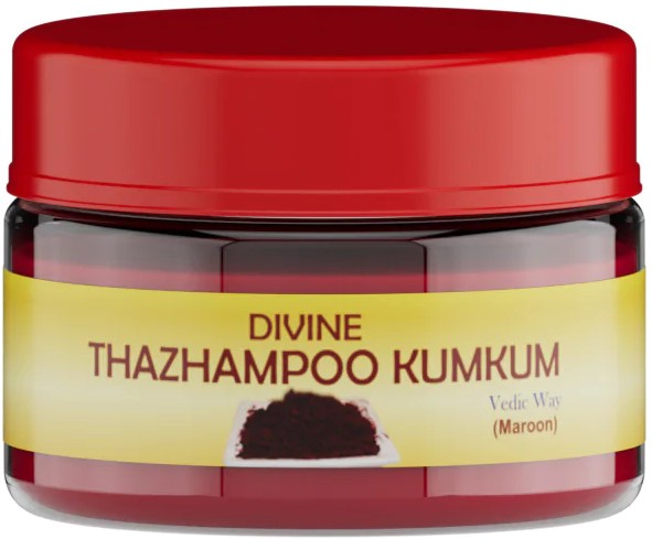 Divine Bija Thazhampoo Kumkum Powder (Maroon) Divine Bija (Vedic Way) | A story of motivation, passion and unconditional commitment