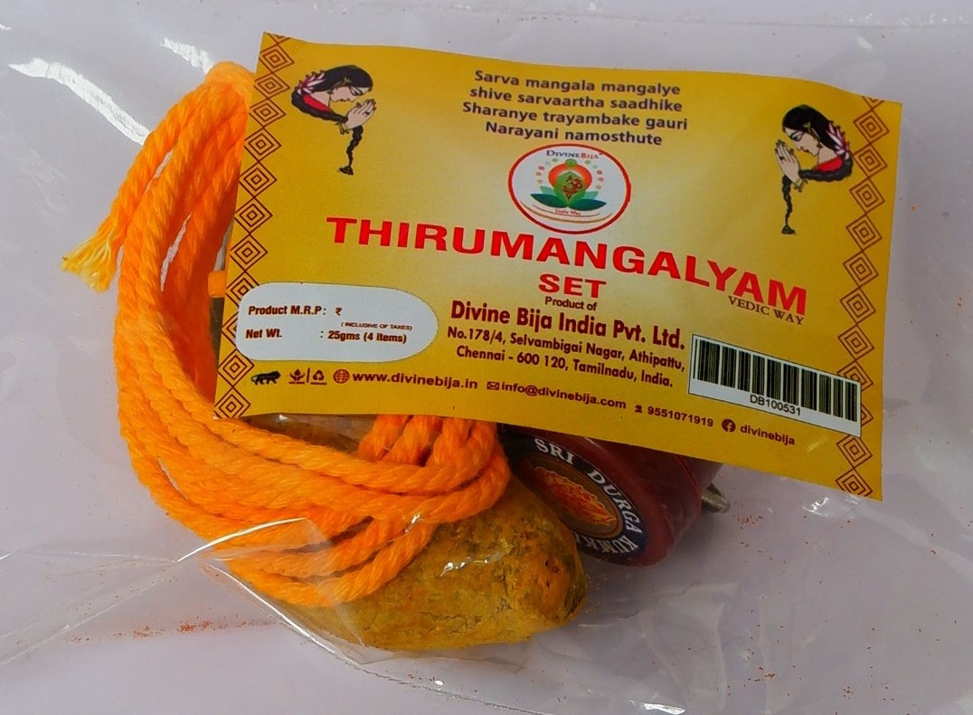 Divine Bija Thirumangalyam Set Divine Bija (Vedic Way) | A story of motivation, passion and unconditional commitment