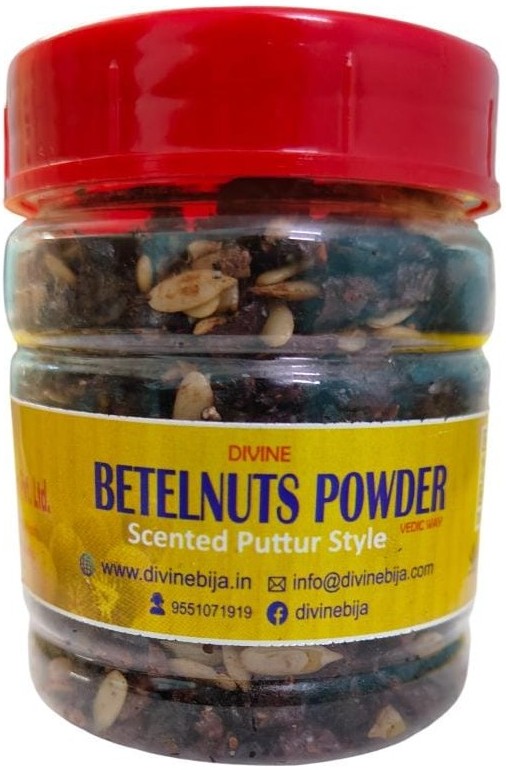 Divine Bija BetelNuts Powder Scented Puttur Style Divine Bija (Vedic Way) | A story of motivation, passion and unconditional commitment