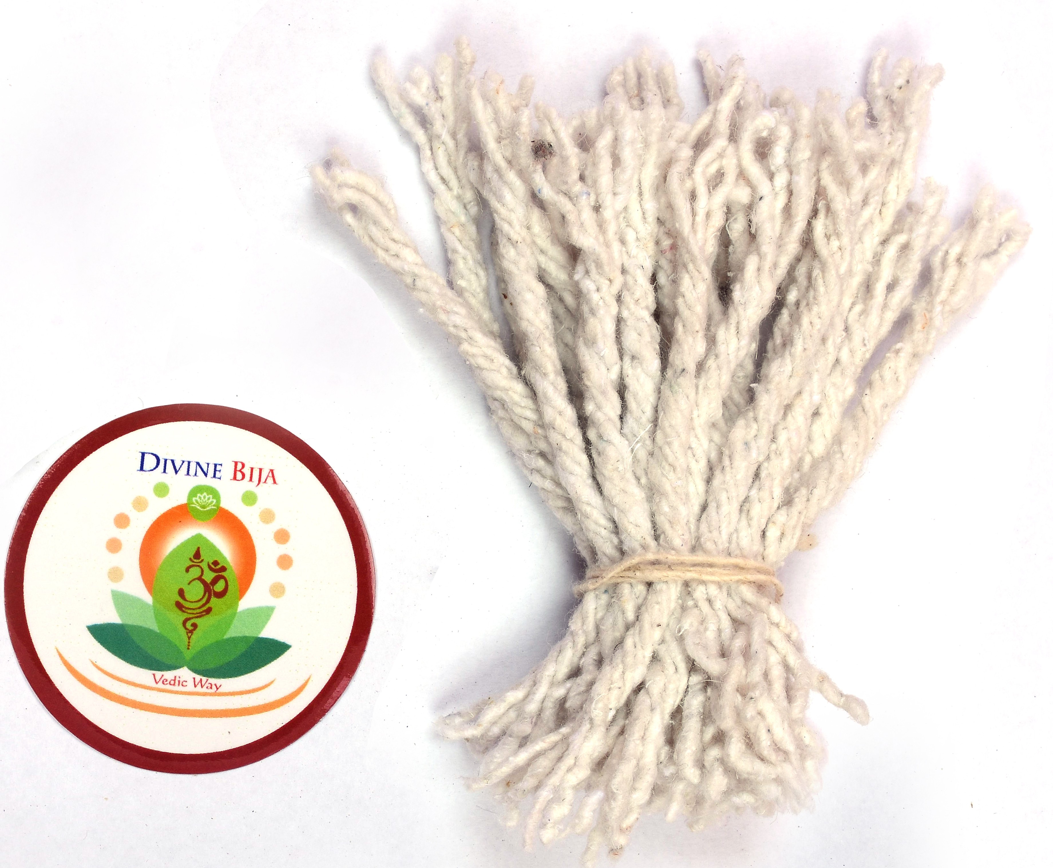 Divine Bija Twisted Cotton Wicks Divine Bija (Vedic Way) | A story of motivation, passion and unconditional commitment