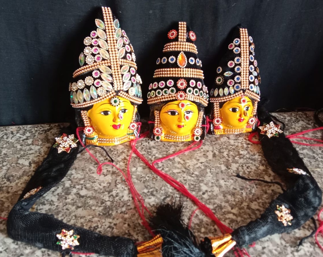 Divine Bija Varalakshmi Face / Stone Decarated Divine Bija (Vedic Way) | A story of motivation, passion and unconditional commitment